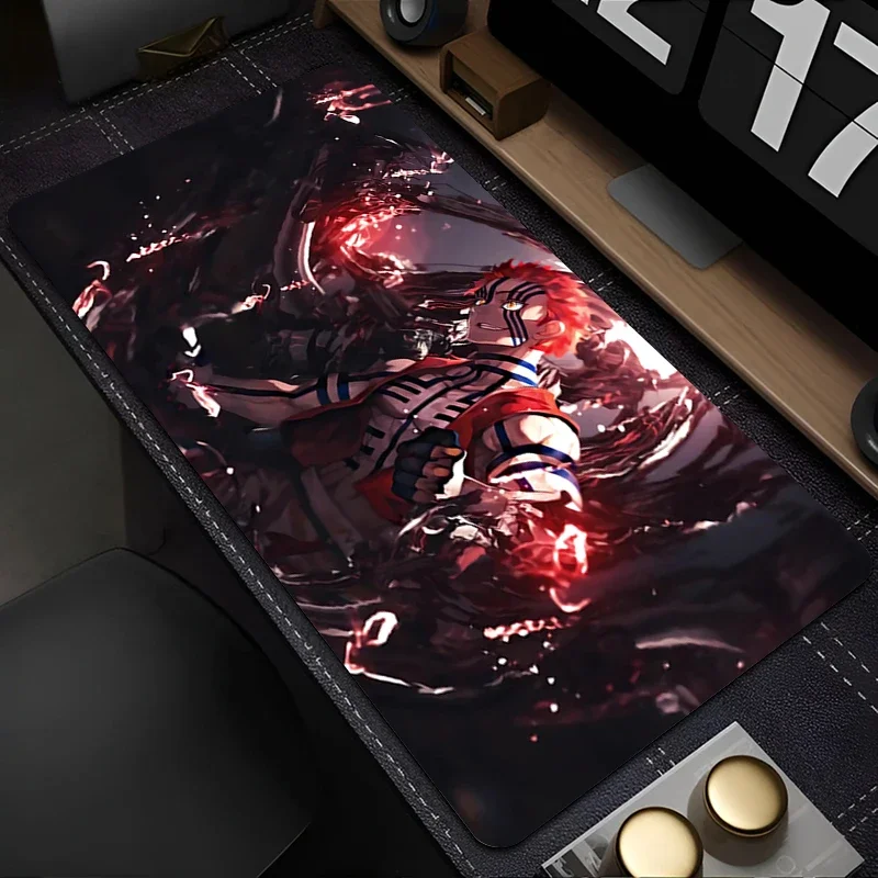 

Anime Mousepad Laptop Office Cabinet Keyboard Pad PC Desk Mat Large Mouse Pad Non-slip Rubber D-demon Slayer Akaza Extended Pad
