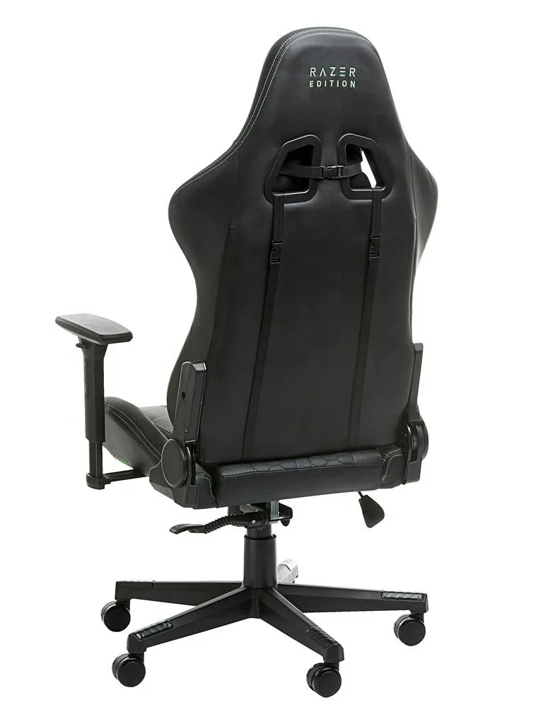 YYHCRazer New Design Ergonomic High-Back Swivel Gaming Chair with Massage Feature Foldable PU and Metal Sedia Gamer Compute Sill