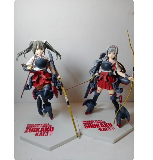 Original Anime Kantai Collection Shoukaku Zuikaku Action Figures Model Hobbies Collectibles Desktop Decoration view 2