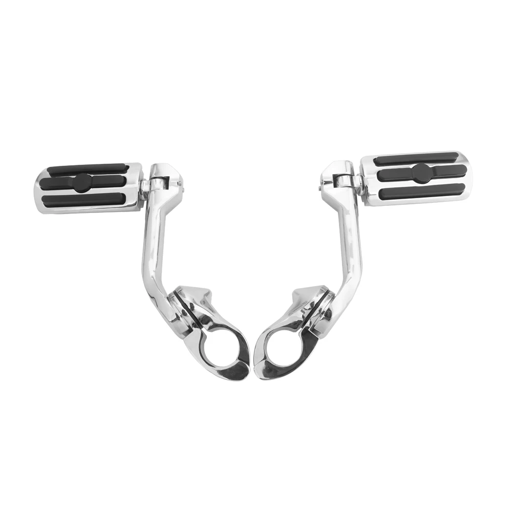 

Подставка для ног мотоцикла 1 1/4 "32 мм, защита двигателя для шоссе, подножки, универсальное крепление, подходит для защиты двигателя 1-1/4 "(32 мм)