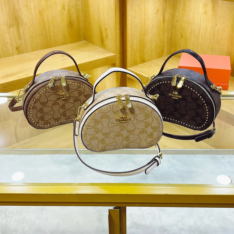 

Женская элитная роскошная сумка на плечо Элегантная кожаная сумка Стильная сумка через плечо Винтажная большая сумка Классический дизайнерский стиль