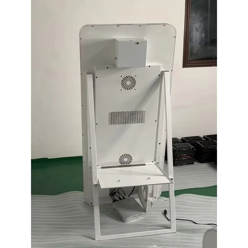 ZJW high-quality hot selling customized products MK150 40-Inch Selfie Kiosk Magic Mirror Photo Booth With Printer Compatible Wit