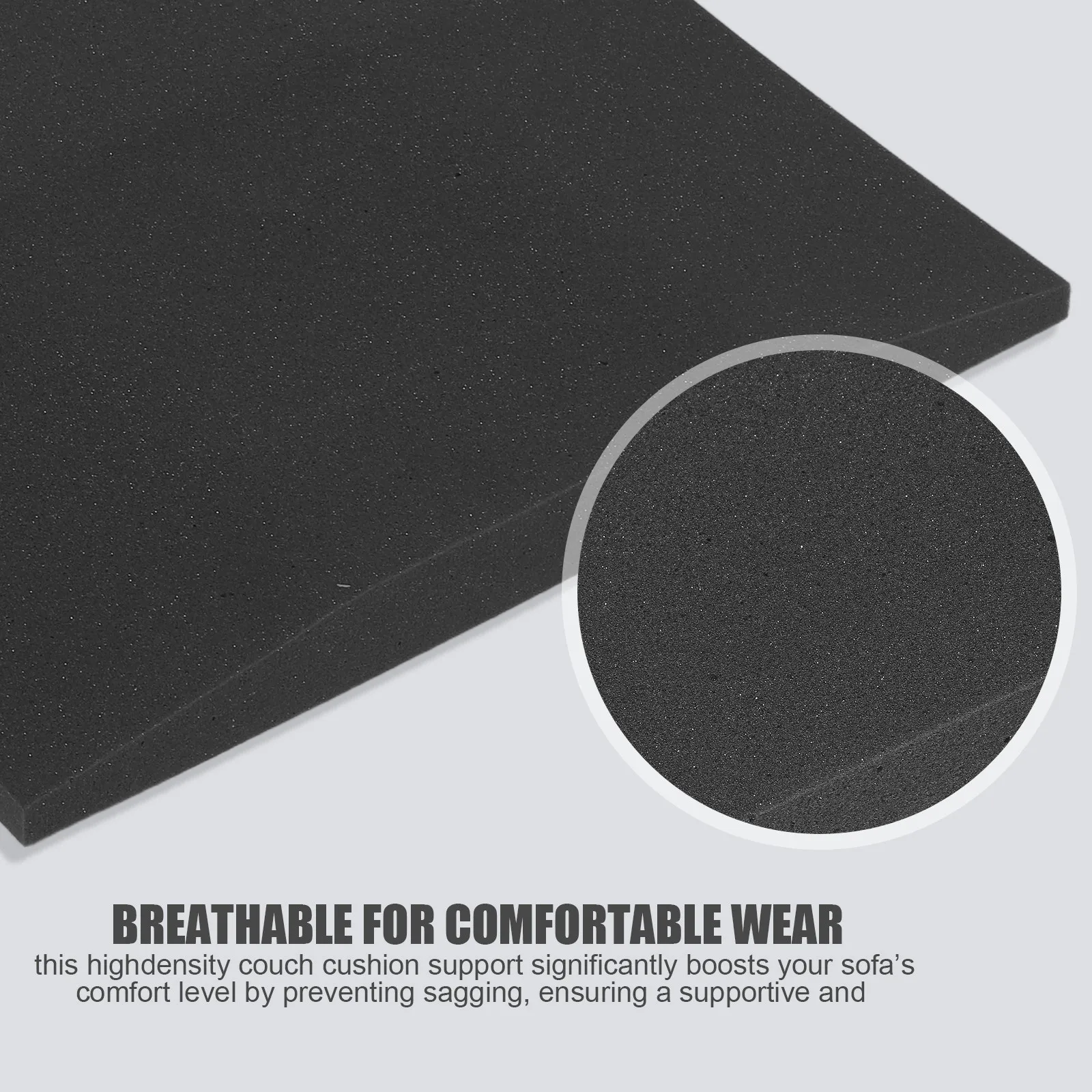 20x20 Inch High-Density Sag Repair Pad for Sofa Couch Loveseat Seat Cushion Support Cushion Insert Anti-Sagging Firm Upholstery
