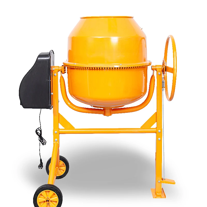 High quality 240L 1100W electric durable concrete mixer portable mini handheld cement mixer