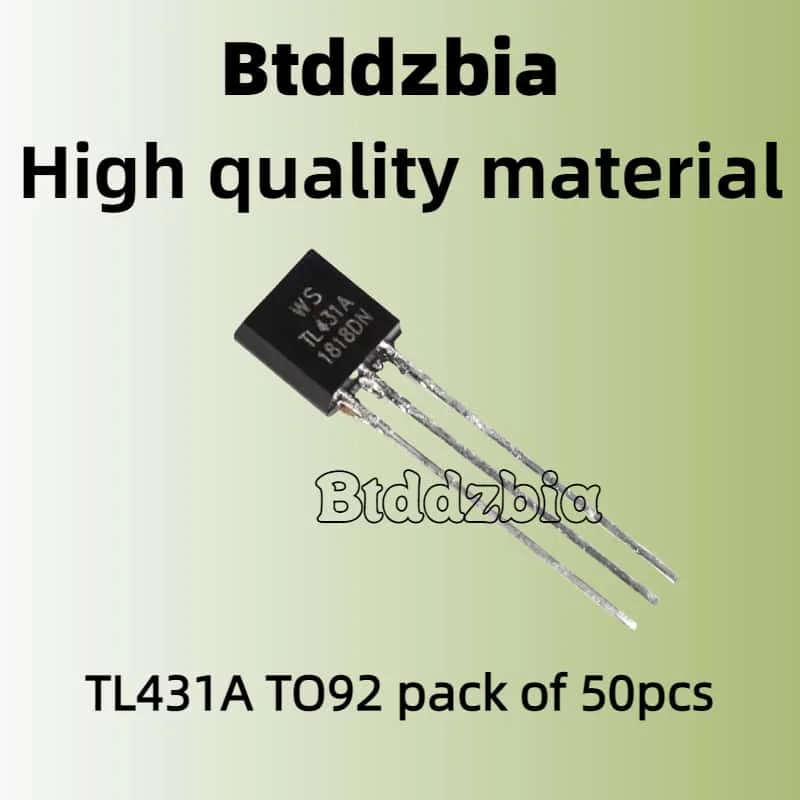 50 Stück TL431A TO92 TL431 TO-92 431, neuer und originaler IC-Chip