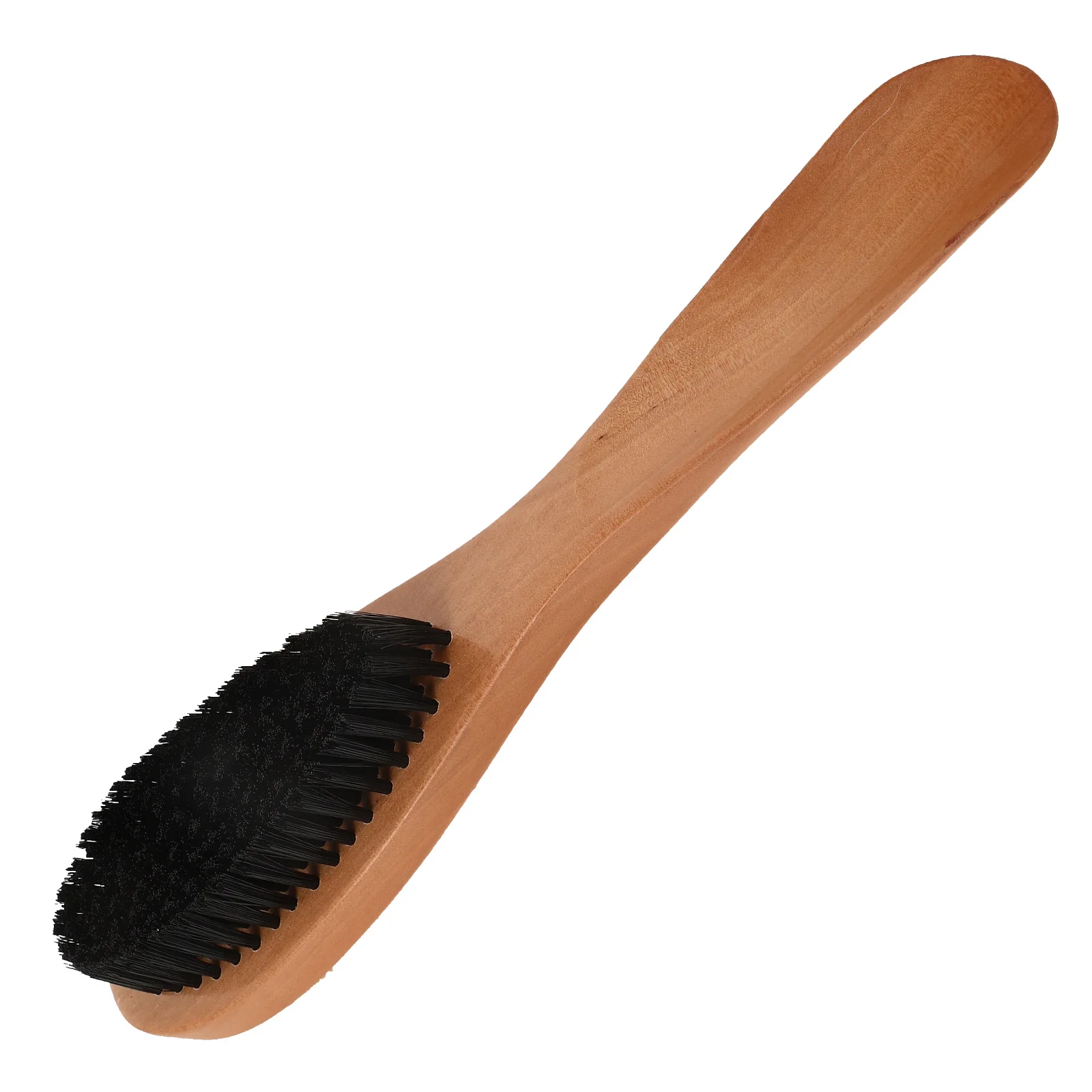 

Solid Wood Shoe Brush Bristle Cleaner Boot Polish Sweater Cleaning Brushes for Polishing Shoes Shine Tool Lightweight Durability