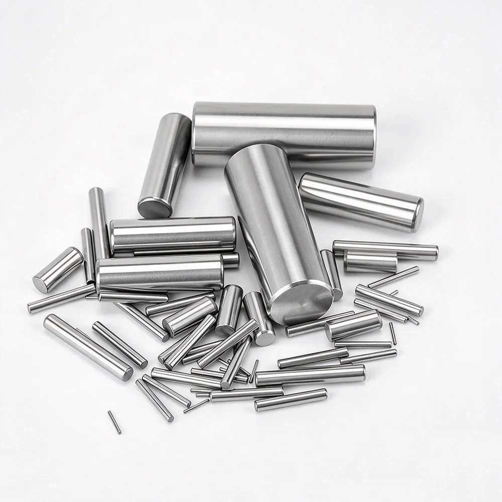 Dowel Pins D2 D3 D4 D5 D6 304 Stainless Steel Precision Ground Chamfered Locating Pin for Shelf Support Metal Wood Furniture DIY