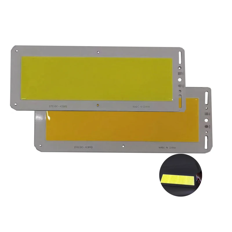 

12V 100W High Power Led COB Panel Rigid Bar 230*90mm