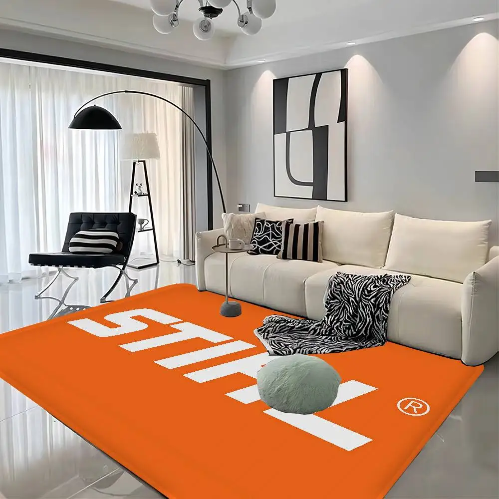S-STIHLS Hallway Carpet Non-Slip Laundry Room Mat Laundry Decor Balcony Child Living Room Toilet Rug