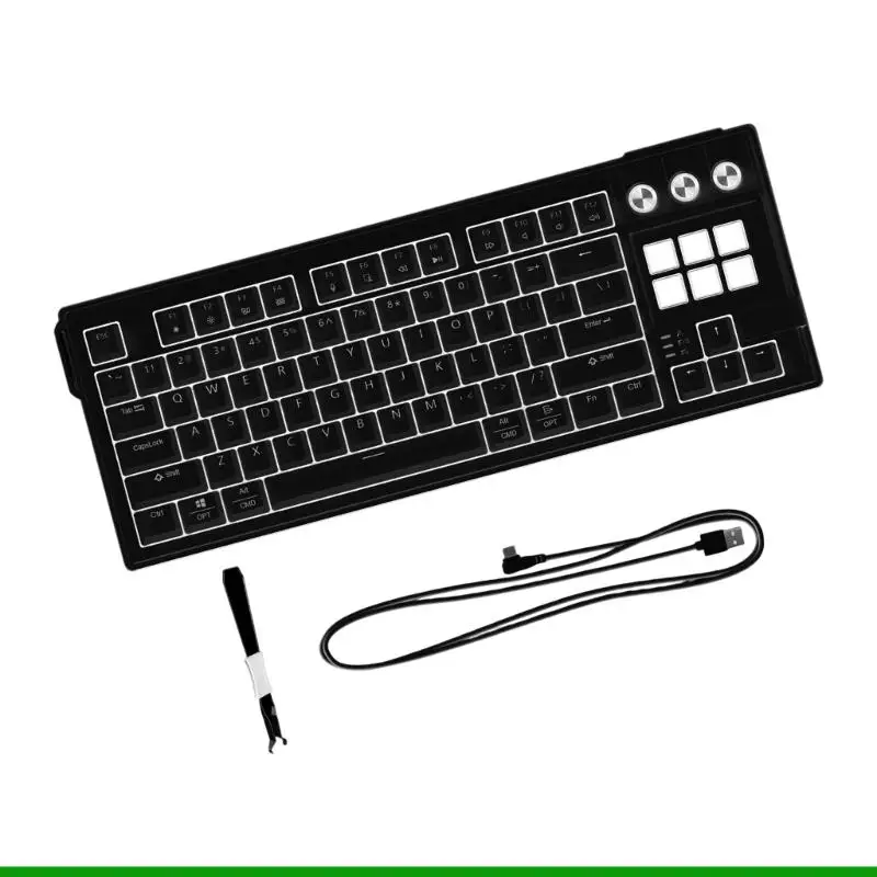 U55C RGBs Illuminates Mechanical Keyboards For Gaming And Office With 1000Hz Polling Rate
