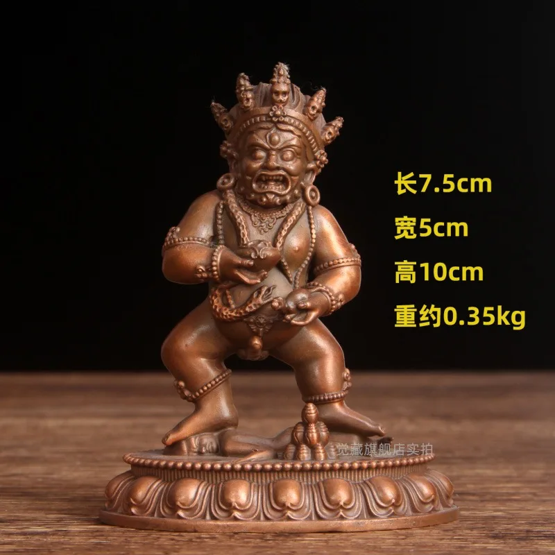 5P بالجملة لوازم البوذية التبت نيبال 5 آلهة الثروة عالية الجودة الشكل من تمثال بوذا النحاس جلب المال حسن الحظ