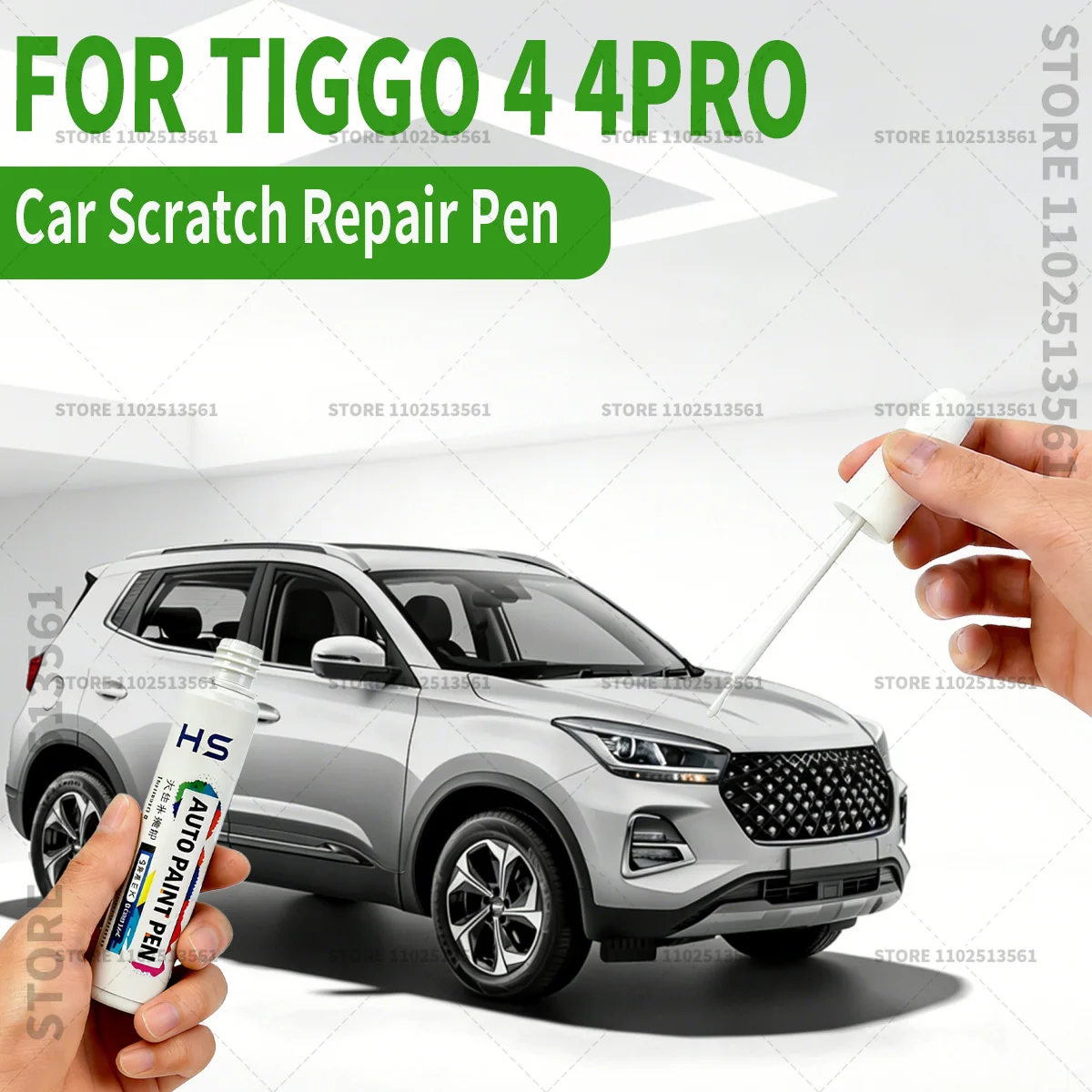 

Карандаш для ремонта краски, средство для удаления царапин, аксессуары для авто DIY, синий, серебристый, серый, черный, красный цвета, для Tiggo 4 4Pro 2020-2025 годов