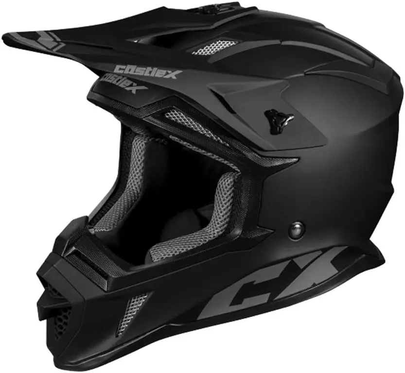 

CX200 Moto Helmet (Matte Black - Medium)