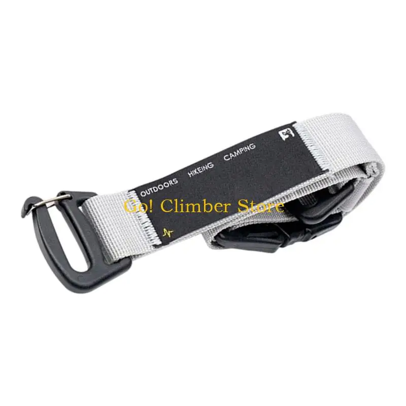 Q84C Multipurpose Triangles Clip Rotating Camping Carabiner Hook Outdoor Gears for Backpacks Belts and Key Organization
