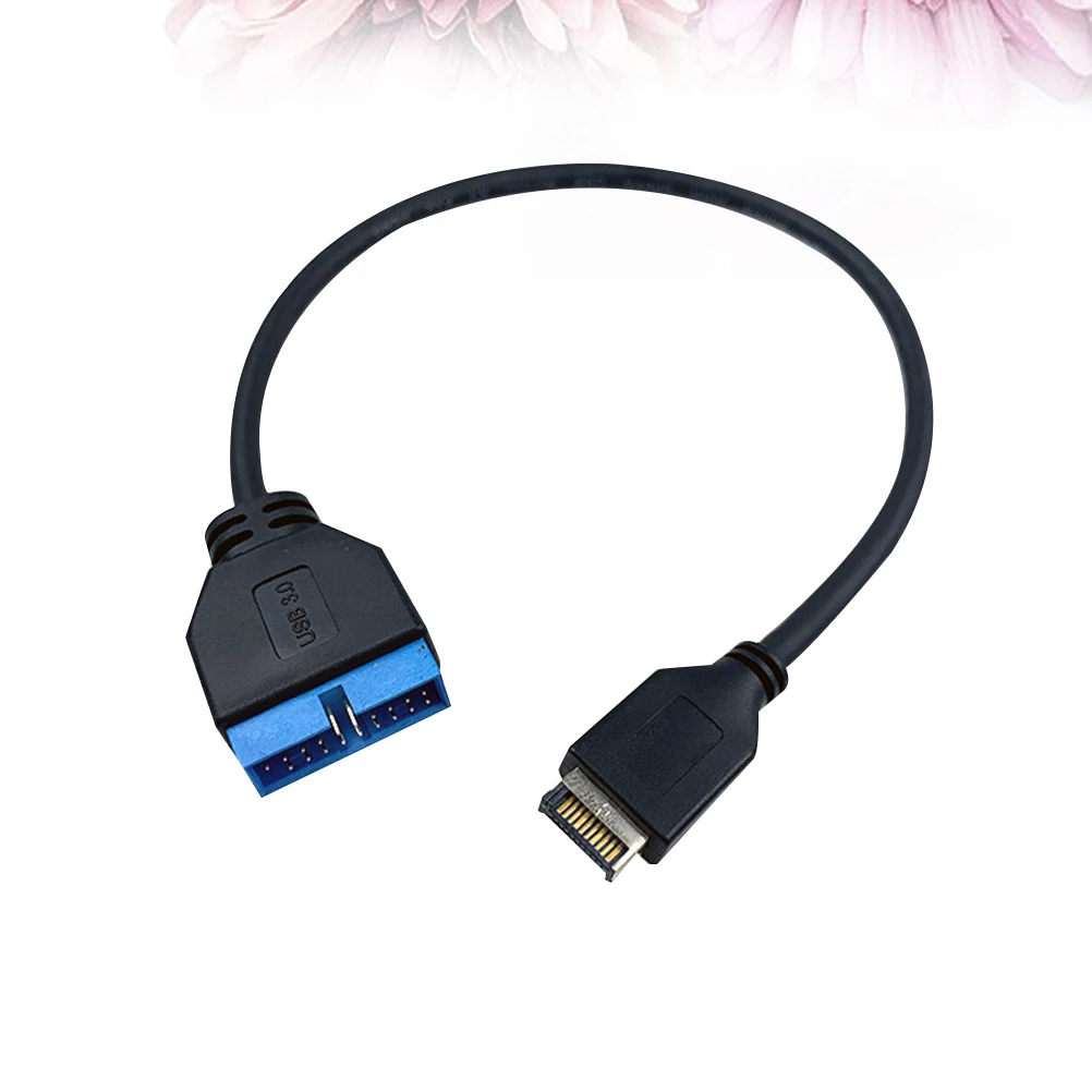 

USB3.1 Adapter Cable 20cm Motherboard Extension Front Panel Header 20 Pin High Grade Durable Plug Play USB3.1 Transfer