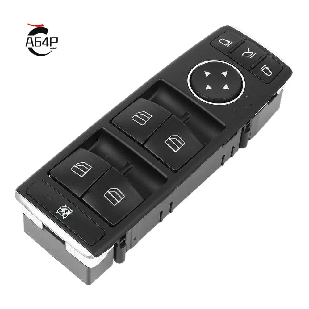 

A64P-Front Side Master Power Window Switch For Mercedes Benz W212 W204 A2128208310
