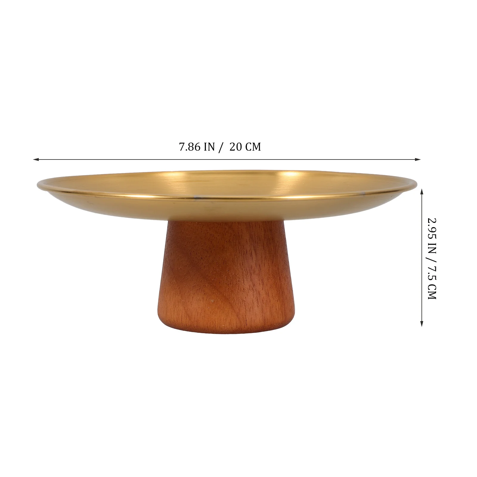 طبق فاكهة أنيق من الفولاذ المقاوم للصدأ، صينية حلوى متعددة الاستخدامات، تصميم معاصر، قطعة مركزية للطاولة ذات سعة عالية #4