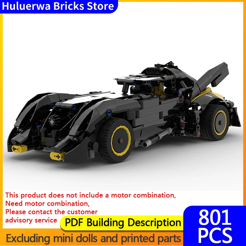 

Popular Movie Model MOC Building Bricks Special Vehicles For Hero Movies Modular Technology Gifts Holiday Assemble Children Toys