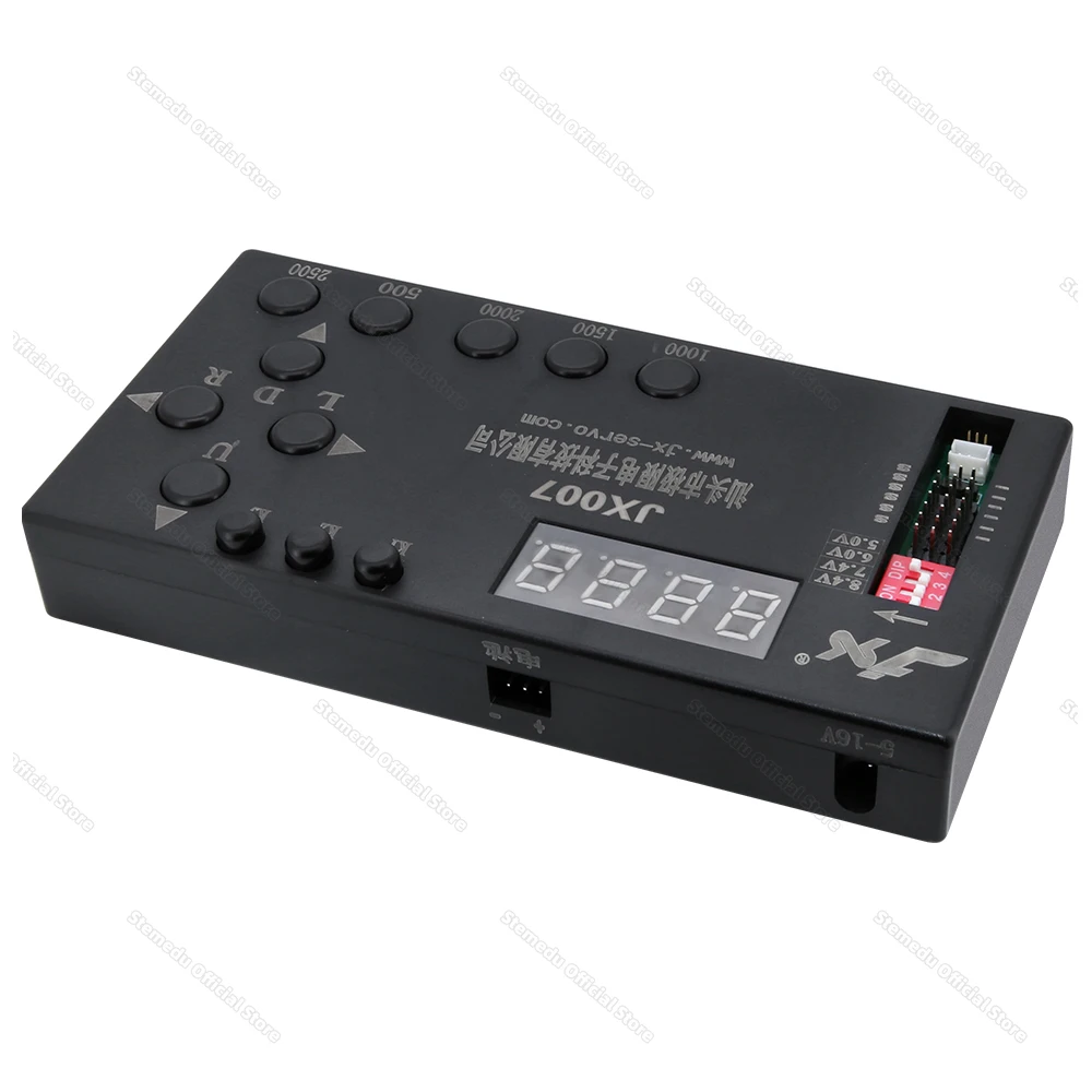 JX Digital Servo Tester / ESC Wartungstester Lenkgetriebe Messung für FPV RC Hubschrauber Flugzeug Auto Servo Tester Tool