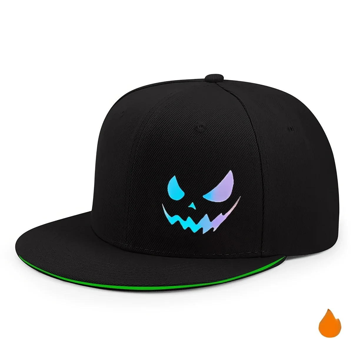 Unisex Persönlichkeit Ghost Expression Hip-Hop Hüte Outdoor Einstellbar Casual Sandwich Hardtop Baseball Caps Sonnenschutz Hut – Detail 4