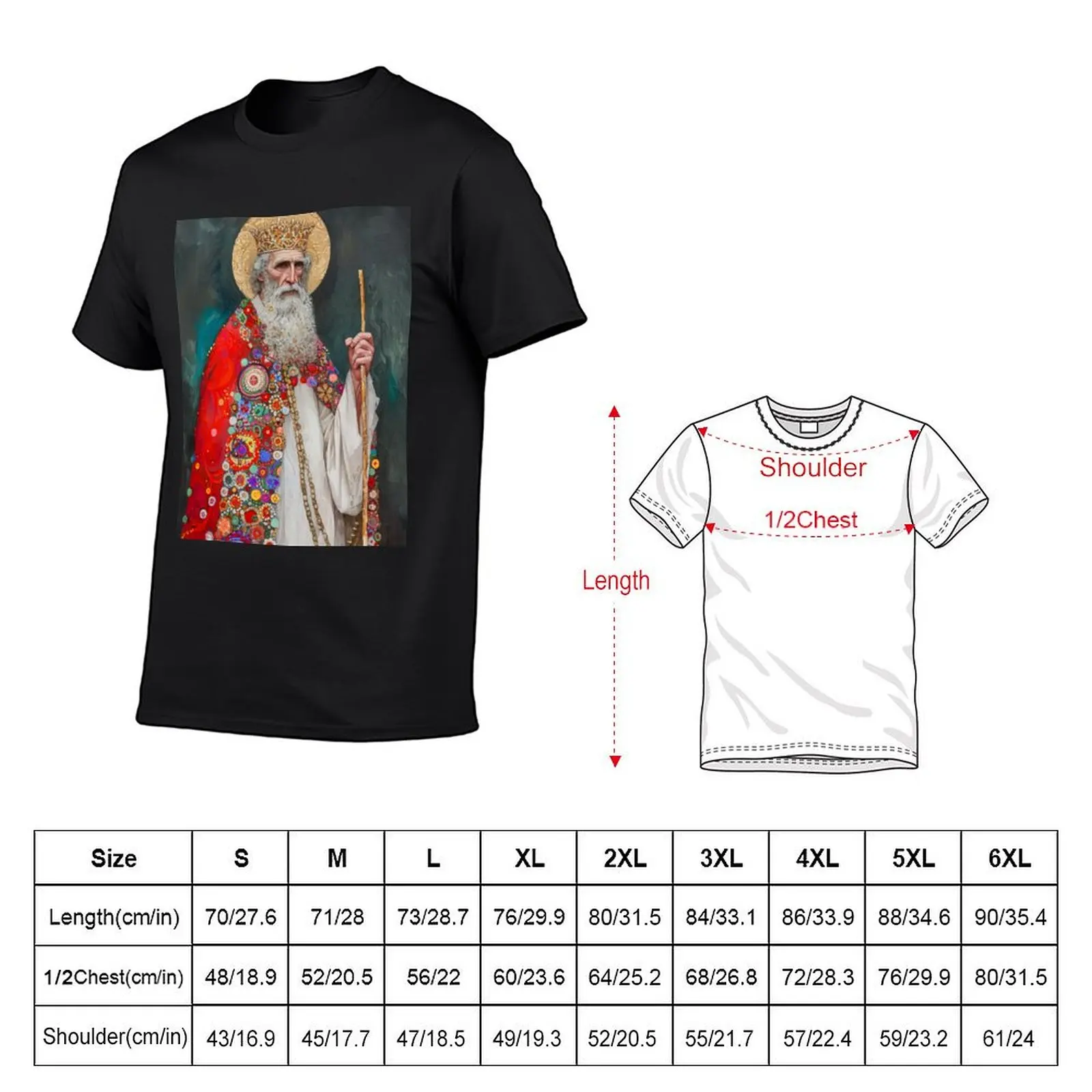 Saint Richard the Pilgrim T-Shirt boys animal print anime quick-drying men t shirt