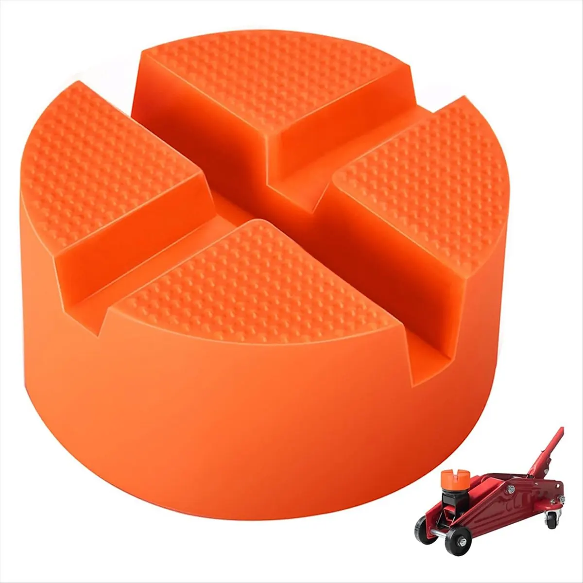 

Универсальный резиновый адаптер для напольного домкрата, 3,94 х 3,94 х 1,9 дюйма, защита рамы для различных автомобилей