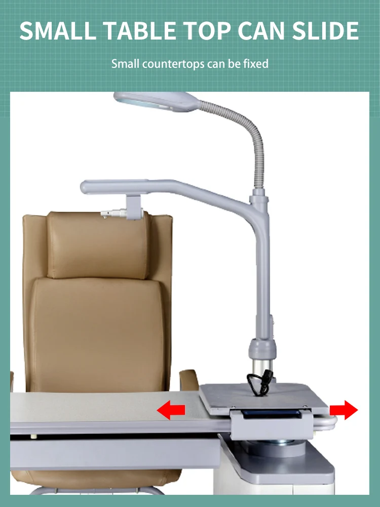 S-600B High-Quality Integrated Optometry Electric Table and Chair Unit for Ophthalmic Instruments and Medical Gear