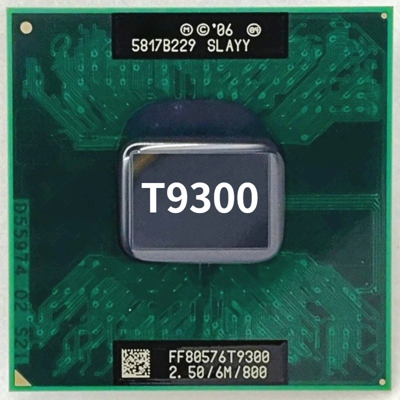 

Процессор для ноутбуков 2 Duo T9300 SLAQG SLAYY 2.5 ГГц, двухъядерный, двухпоточный, PGA 478, 6M, 35W, 800 МГц, Socket P