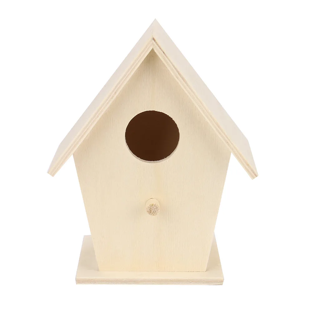 Bird Feeder Outdoor Bird House Box Bird Box Wooden Bird House Box House Dox Bird Other Comederos Para PáJaros