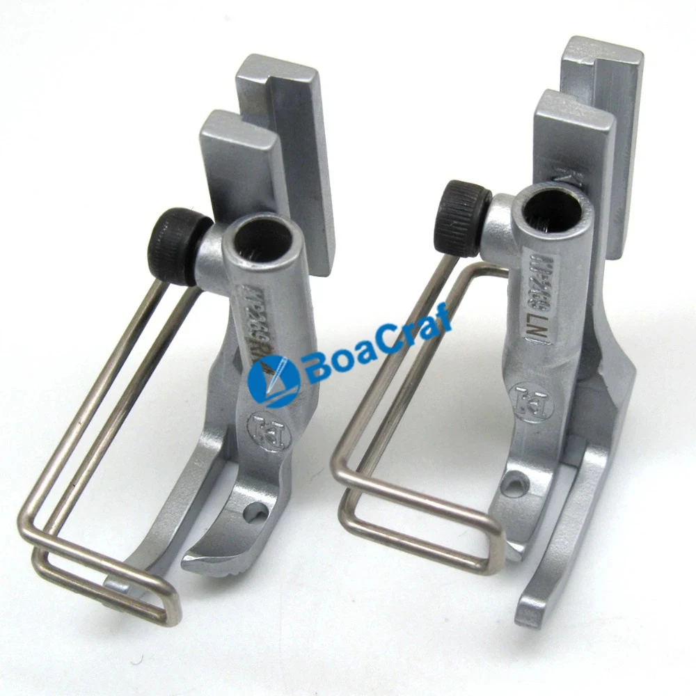 

Zipper Foot # KP269LN+KP269RN RINGH &LEFT Zipper Knurled PRESSER FOOT FIT FOR Durkopp Adler 67, 167, 267, 69, 269