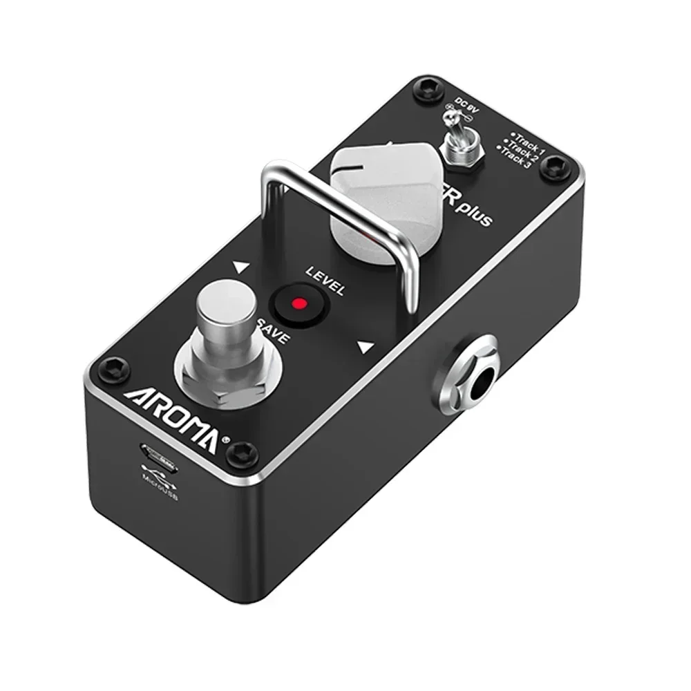 AROMA Looper Plus Electric Guitarra Effect Pedal 60 Minutes Unlimited Overlay Recordings Buffer Bypass Pedal Guitar Accessories