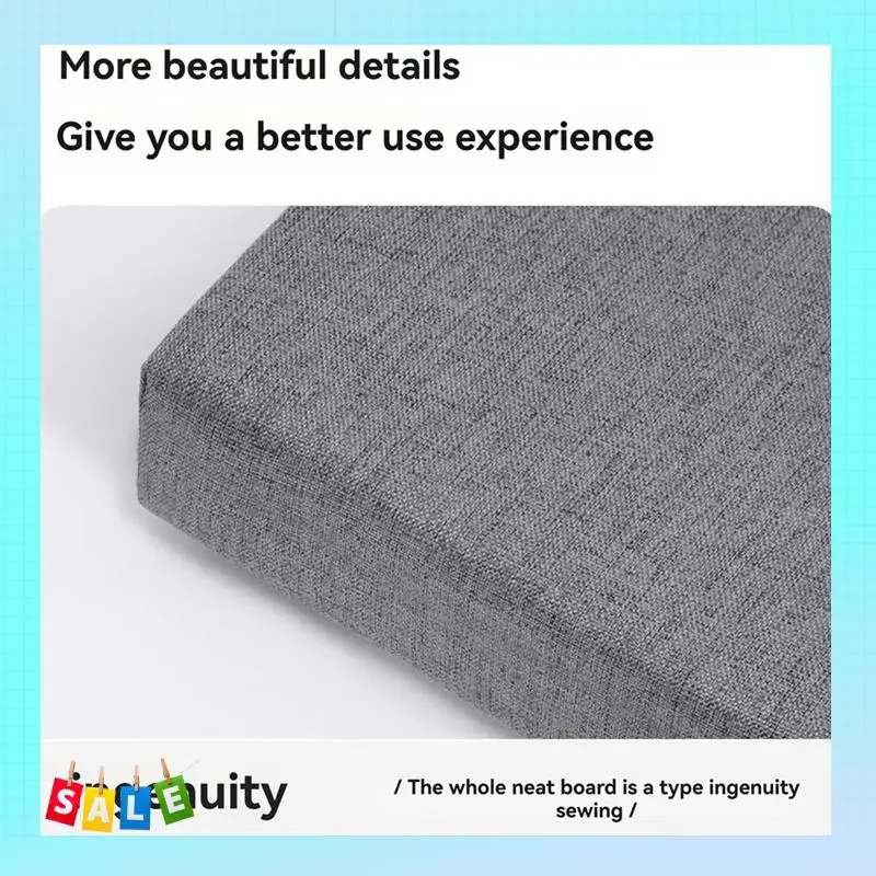 A56X 2Pcs Student Cushion Chair Cushion Square Stool Thickened Sedentary Stool Butt Pad.