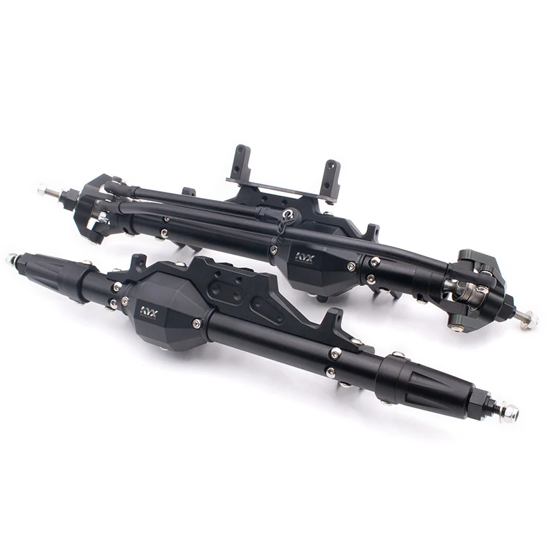 Modello di Simulazione Giocattolo Telaio di Metallo Diamante Asse Anteriore Posteriore per 1/10 RC Crawler Auto Wraith RR10 90048 Ghost Parti