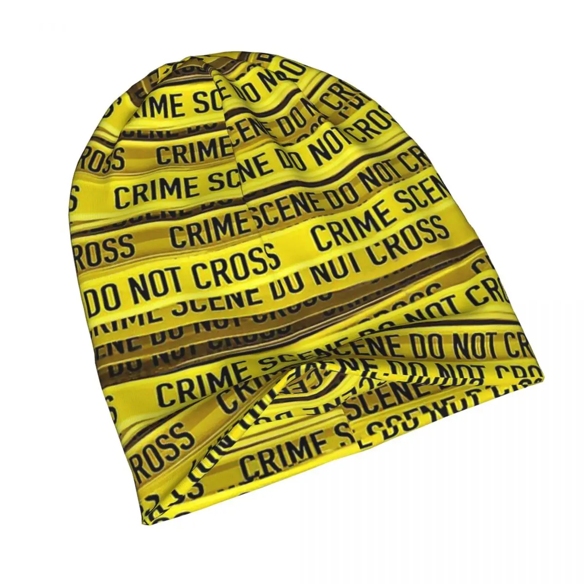 Hat Crime Scene Thin Caps For Men Women 3D Three Dimensional Skullies Beanies Ski Caps Soft Bonnet Hats