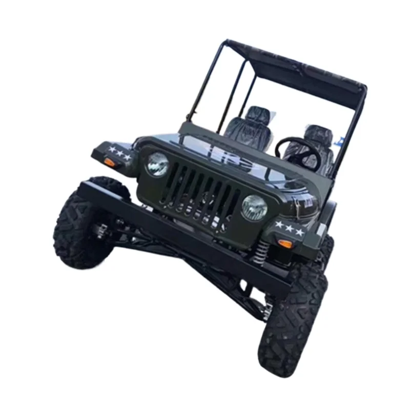 320CC four-seat black all-terrain vehicle four-wheel off-road motorcycle ATV