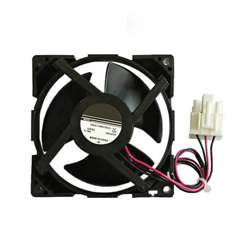 12V 0.1A Refrigerator Fan U92C12MS7BA3-52 for Midea Refrigerator Spare Parts