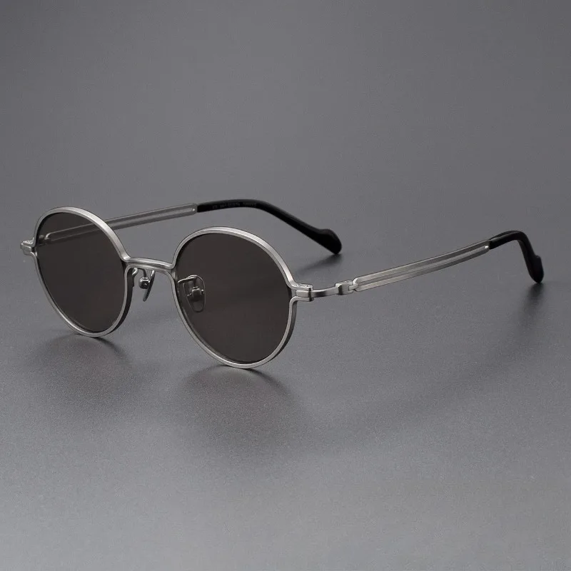 

Men's Retro Round Sunglasses - Classic Small Lens Prince Style Driving Glasses Vintage Fashion Eyewear for Men