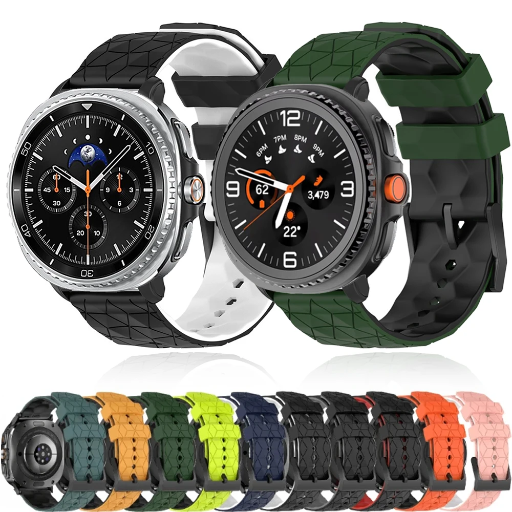 Silicone Strap for Samsung Galaxy Watch 8 40mm 44mm/8 Classic 46mm for Sports Wristband for Samsung Galaxy Watch Ultra 47mm 2025