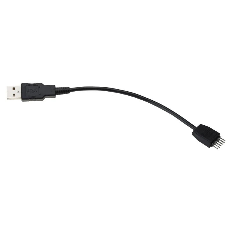 رأس USB إلى USB من النوع A كابل محول اللوحة الأم، 9 دبوس ذكر لكتابة محول كابل اللوحة الأم ذكر