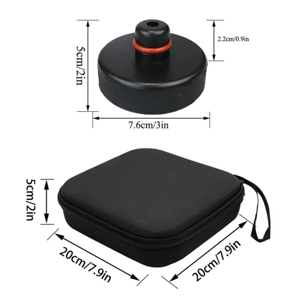 1/4 pçs almofadas de borracha para elevação de carro, discos de borracha, suporte de elevador de chassi, adaptador, ferramenta de suporte de elevação, acessórios para carro