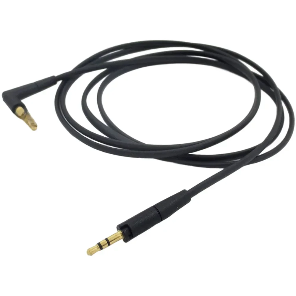Replacement Audio Cable for Compatible HD400S HD450BT HD4 30 Headphones Black Color 2 5mm Connector 1 5M Length