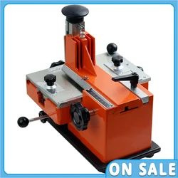 Semi-automatic Nameplate Marking Machine Stainless Steel Sign Marking Machine Aluminum Labeling Coding Numbers Letters Printing