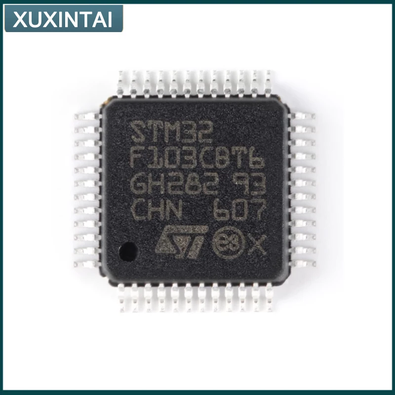 5Pcs/Lot New Original STM32F103CBT6 STM32F103 LQFP-48  MCU  Microcontroller IC 32-Bit 72MHz 128KB (128K x 8) FLASH