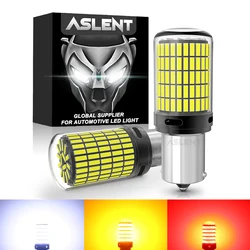 2Pcs 4014 150SMD 1156 BA15S P21W BAU15S PY21W 7440 7443 1157 BAY15D P21/5W 3157 LED Bulbs CanBus Brake Reverse Turn Signal Light