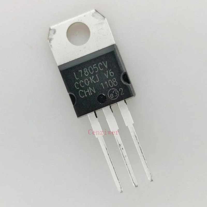 L7805CV 7805 TO-220 Direct insertion three terminal voltage regulator transistor 1.5A 5V