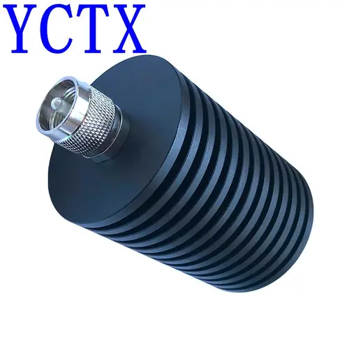 Imagen 2 del producto Conector macho UHF PL259 de 100W, terminación Coaxial RF, carga ficticia, 1GHz, 50ohm, accesorios RF niquelados