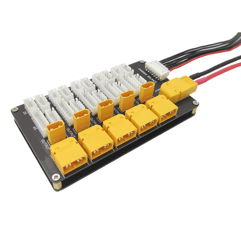 2X Lithium Battery Charging Board Parallel XT30 XT60 Plug 2‑6S Lithium Batteries For B6 Charger Electronic Components-A74Z