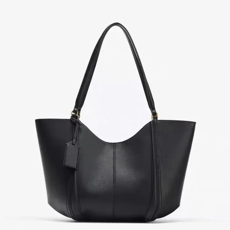 

2026 New Brand Large Capacity Shoulder Bag Designer Luxury PU Leather Handbags High-end Feel Tote for Commuter