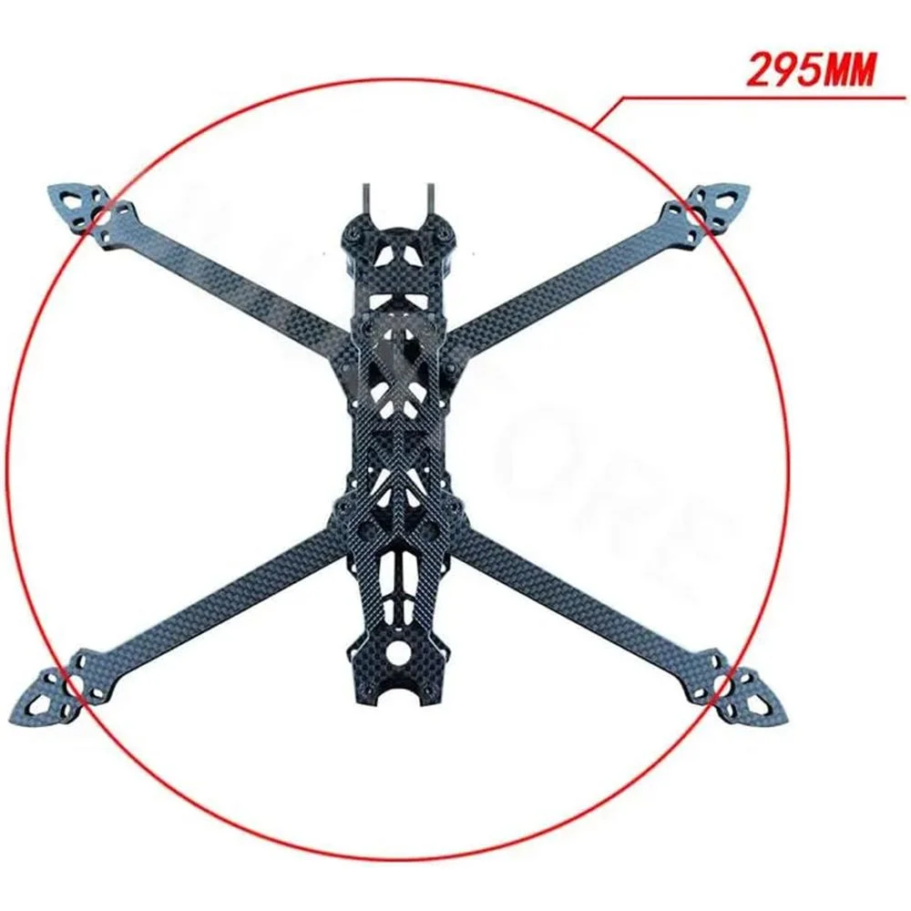 Mark4 V2 Mark 4 7inch 295mm Arm Thickness 6mm 3K Full Carbon Fiber Frame for 7inch FPV Racing Quadcopter Freestyle Frame Kit