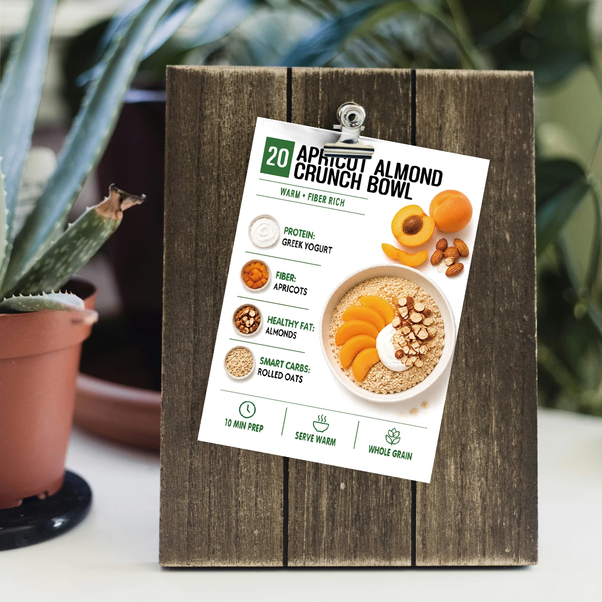 21 بطاقة وصفات للشوفان والزباد - مراجعة The Nutrition Fitness وسعره